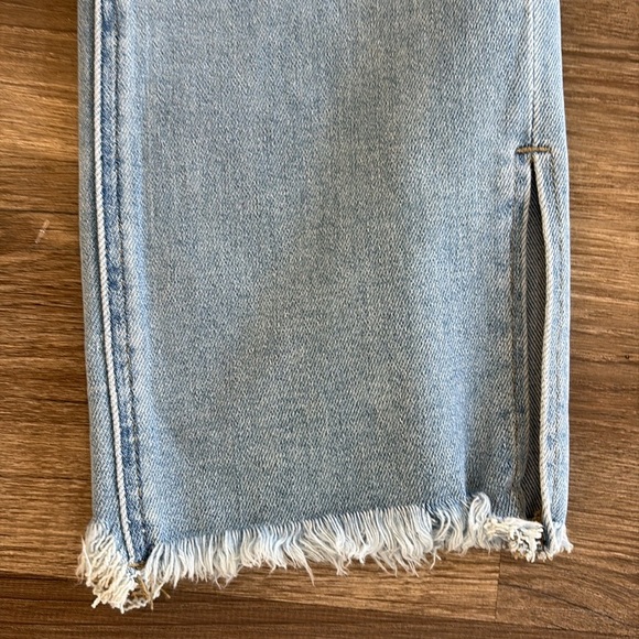 Women's 5 Pocket Grace & Emma Jeans Side Split Hem Size 6 Medium Wash EUC - Picture 7 of 12